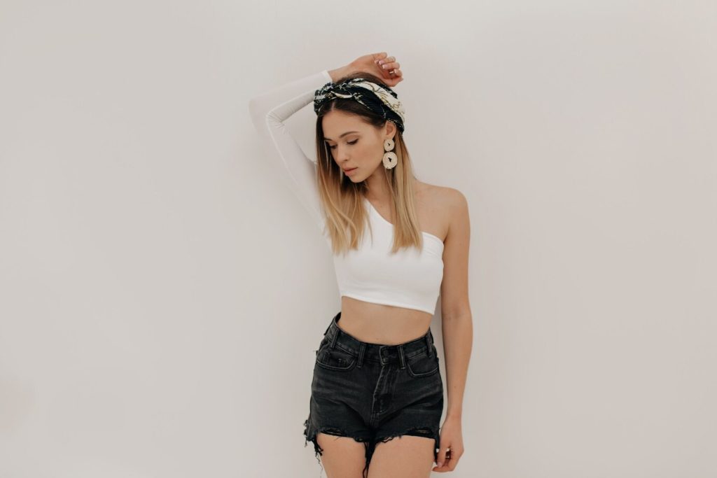 Asymmetric Crop Top