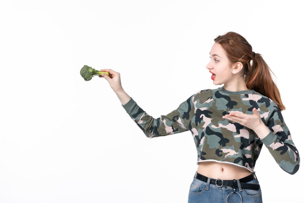 Cropped Camouflage Top