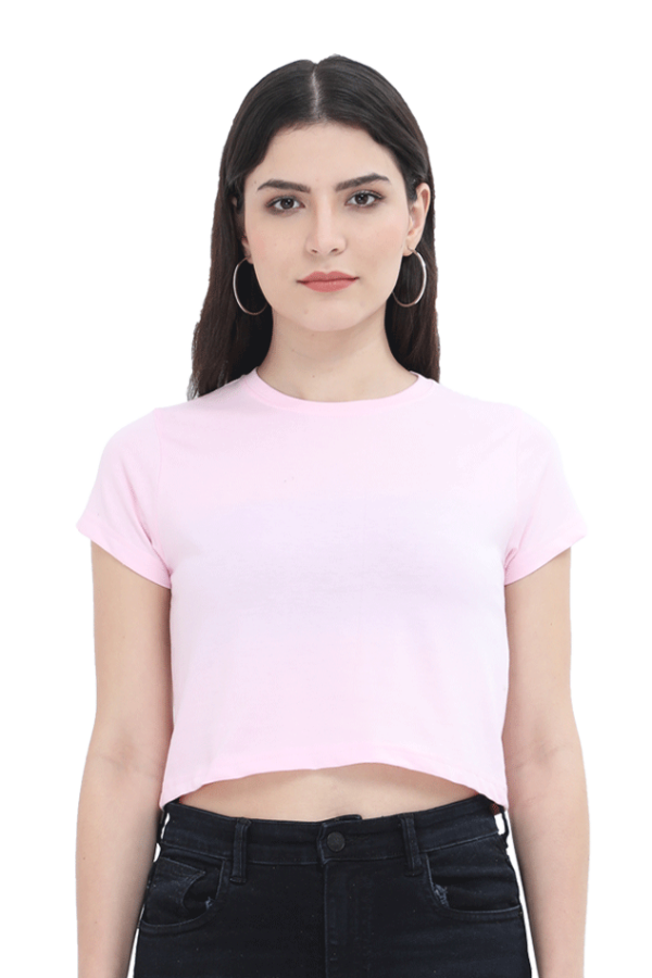 Little Baby Pink Crop Top