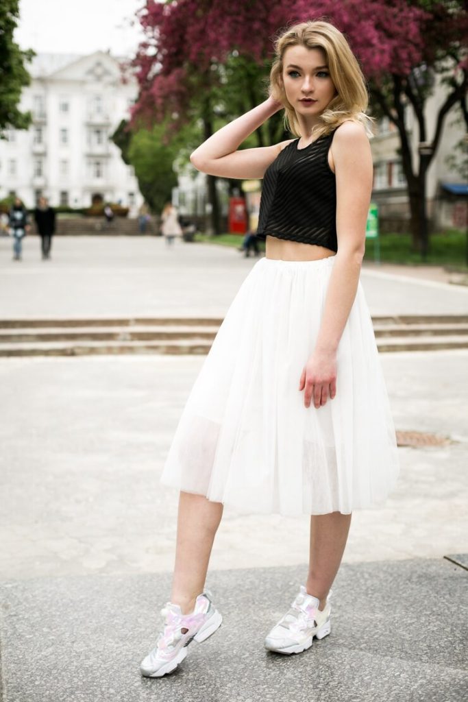 Sheer Crop Top